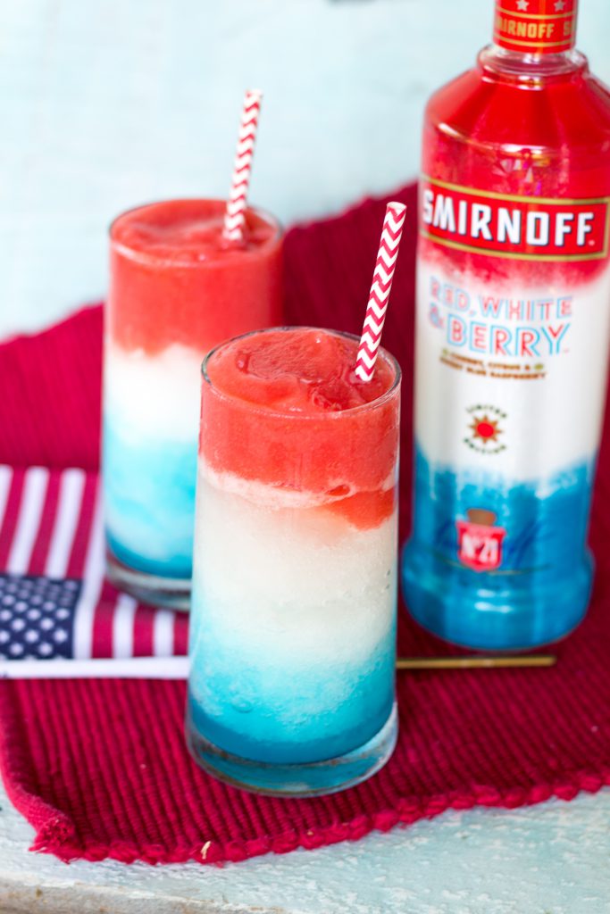 Red, White & Blue Boozy Slush - Bar Business