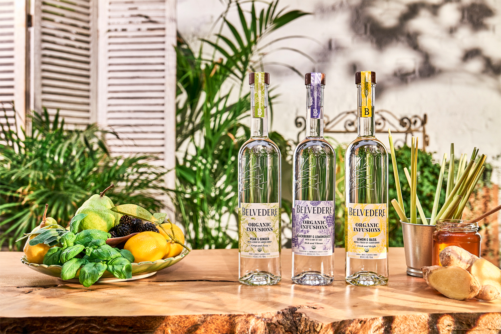 Order Belvedere Organic Infusions Vodka Collection